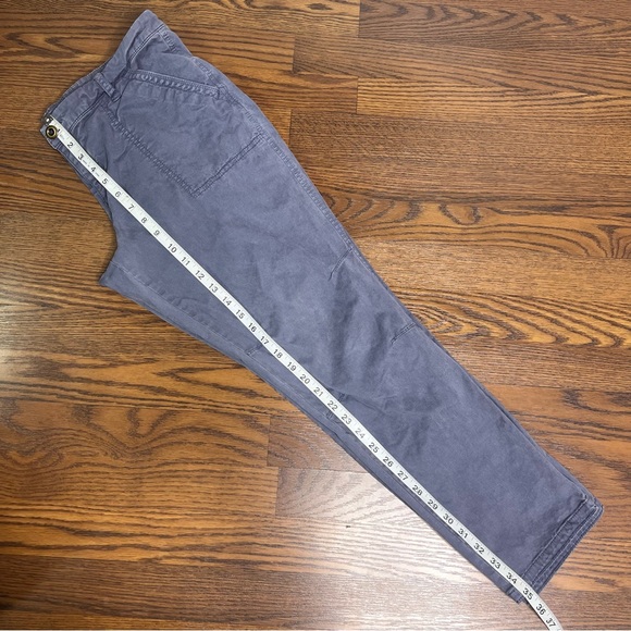 GAP Skinny Utility Khaki Pants in Blue/Grey Wash size 14 - Picture 10 of 12